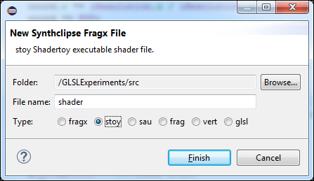 New File Wizard